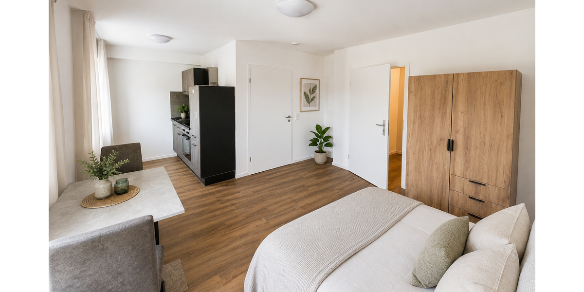 Etagenwohnung Bielefeld Schildesche - 1 Zimmer, 30 m&sup2;, 566&euro; | Angebot:26397527