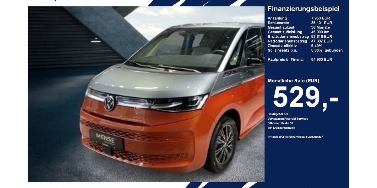 VW T7 Multivan 26.365 km 52.850 &euro; Gütersloh 33334