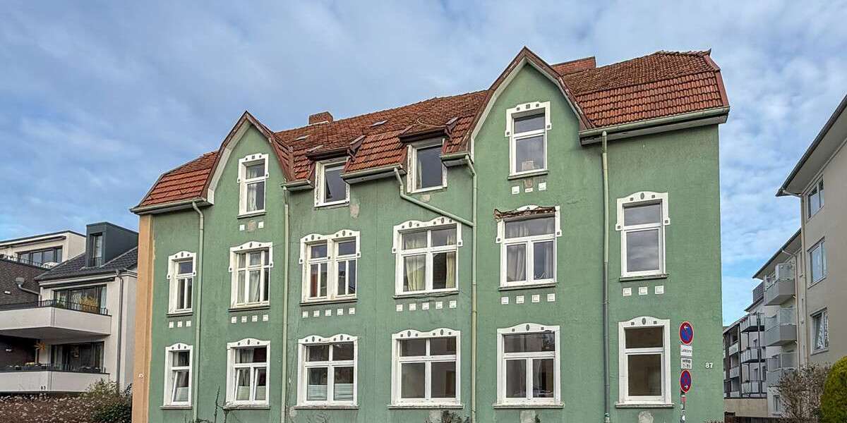 Etagenwohnung Bielefeld Stieghorst - 2 Zimmer, 65 m&sup2;, 560&euro; | Angebot:25723726